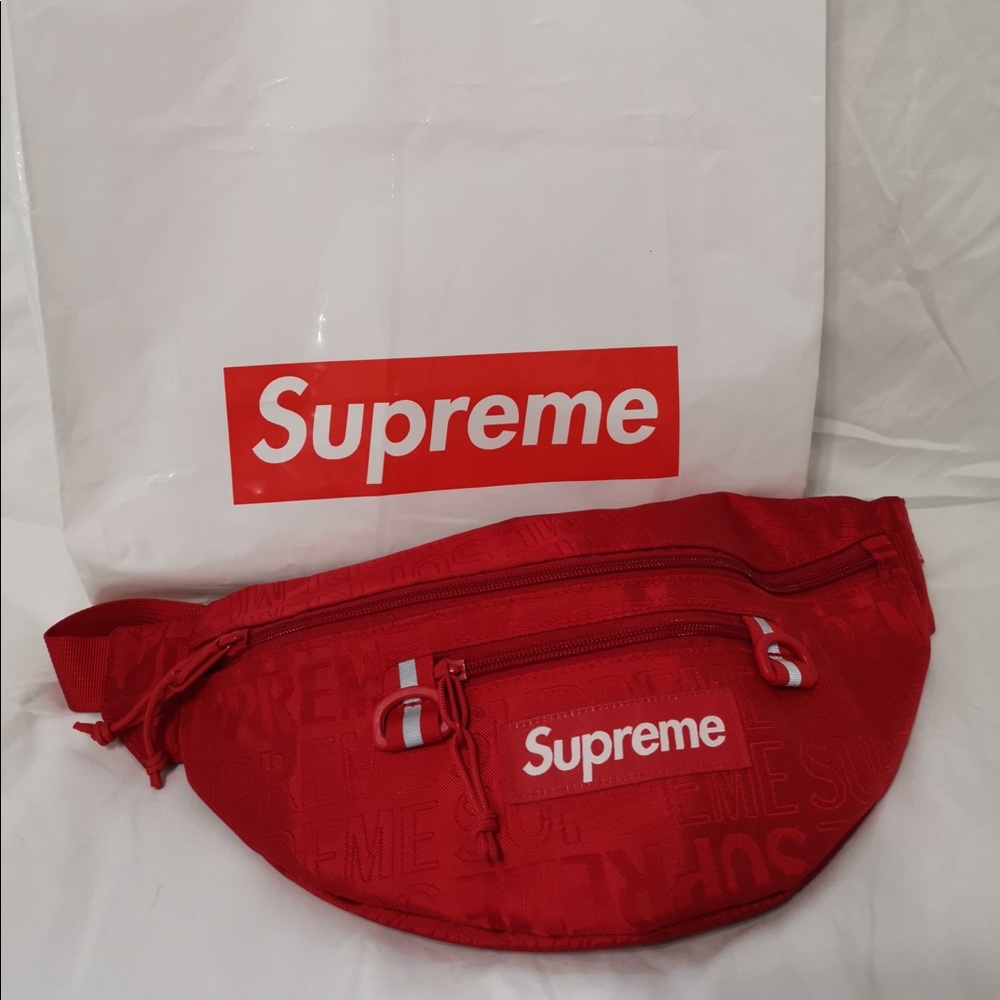 Supreme Waist Bag (SS19) Red